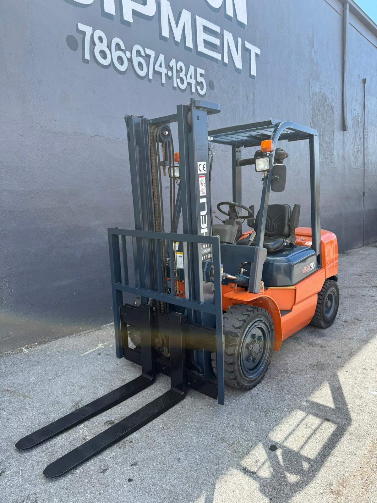 2016 Heli Diesel Forklift 5,800Lbs - Stock# FL8516