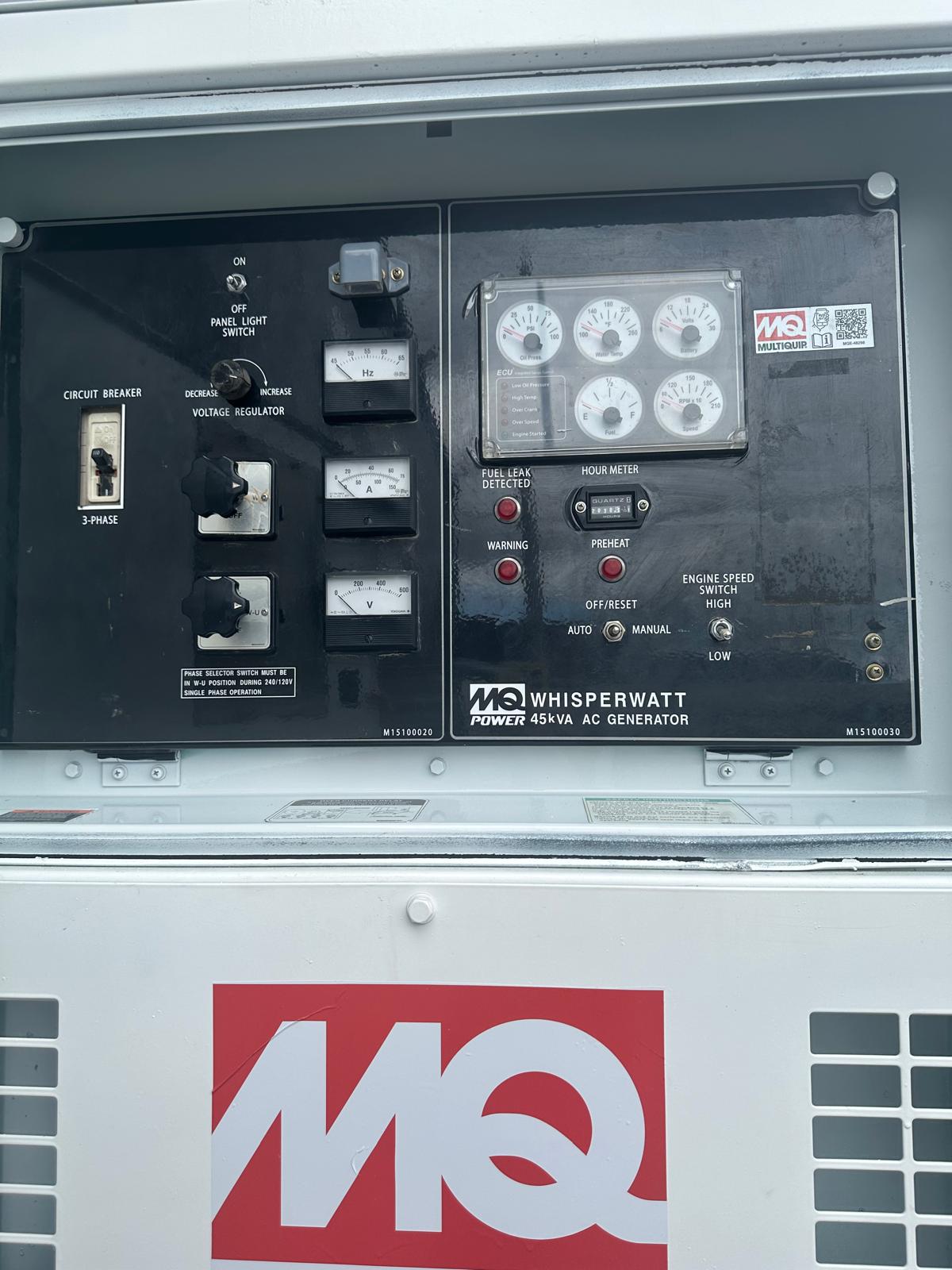 2016 45kVA Multiquip - Stock# G451443